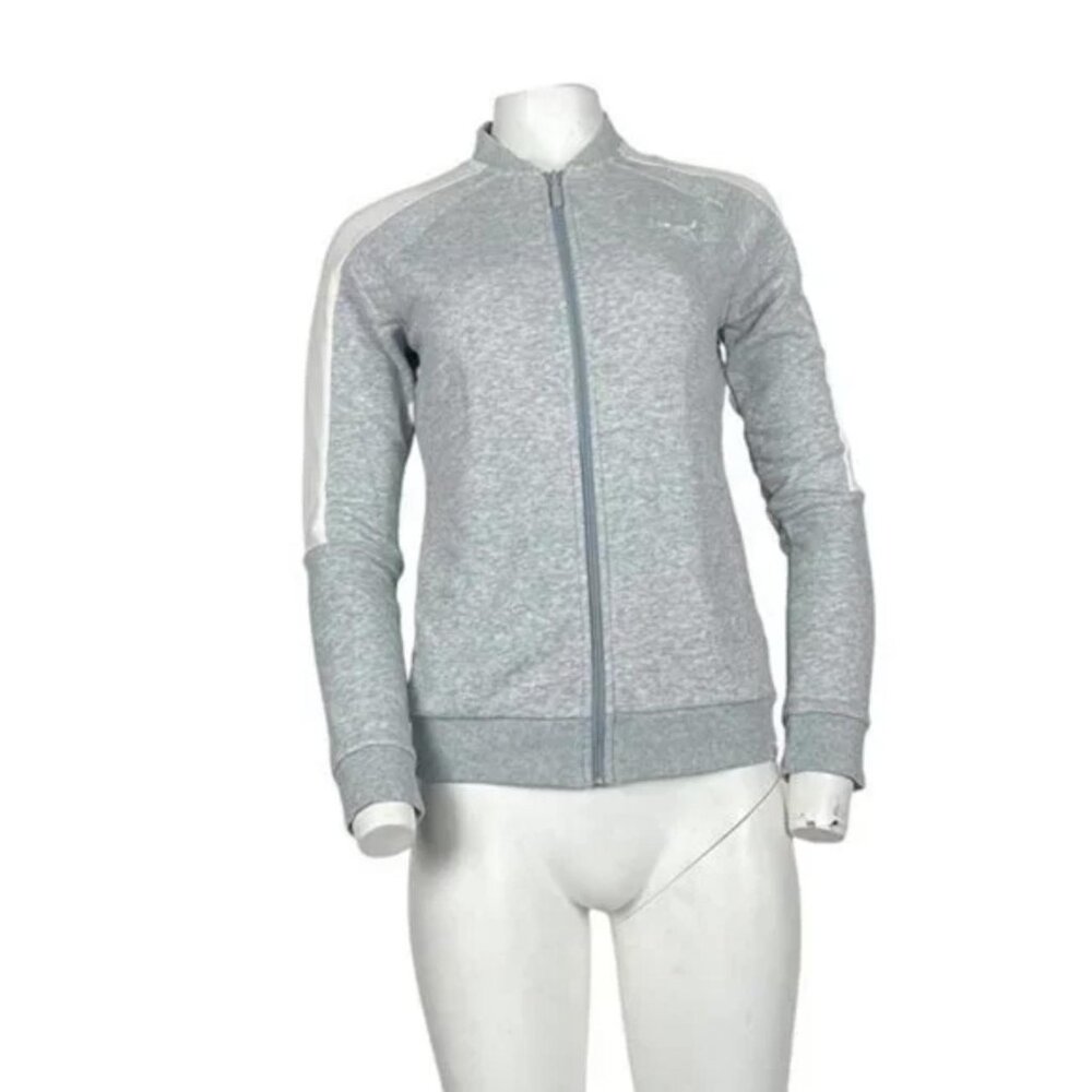 Puma Zip Front Sweater Size S